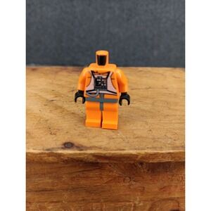 Lego Star Wars Mini Fig Rebel X-Wing Pilot Orange Flightsuit replacement Piece‎
